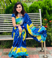 Cotton Batik Saree bd-47