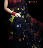 Halfsilk Monipuri Saree ST-214