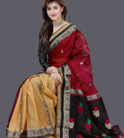 Mercerized Cotton  Saree Code-Lss-55628