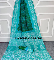 পিওর কটন  মোমবাটিক শাড়ি -BC-130