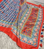 সেমি অর্গাঞ্জা সিল্ক শাড়ি TS-7215