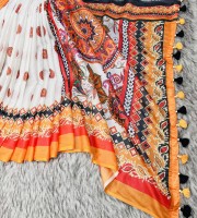 সেমি অর্গাঞ্জা সিল্ক শাড়ি TS-7219