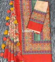 Semi moslin silk saree TS-5033