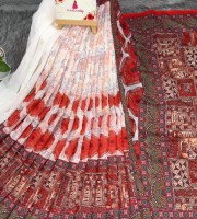 Semi moslin silk saree TS-5035